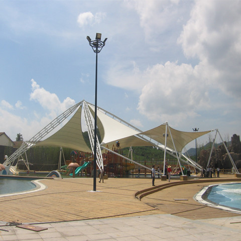 JG027 游乐园景观膜结构雨棚